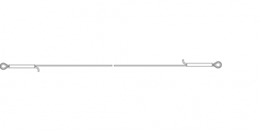 Center piece, steel-copper cable 50 mm², without insulation