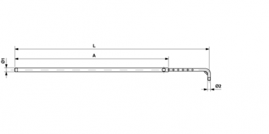 Bras de rappel réglable, type 94, avec filetage M16