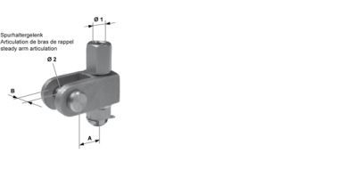 Spurhaltergelenk M16