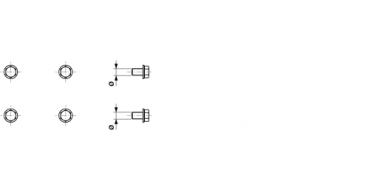 Switch drive attachment to disconnect support brackets for switch drive electrical type MFL 200 lifting 120 mm