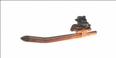 Bügelauflauf 1drähtig geschraubt, zu Kreuzung TB–STB