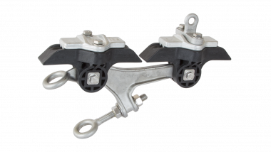 Corps isolé sur câble KUSYS  type 2 avec œillet de suspension double et œillet de suspension