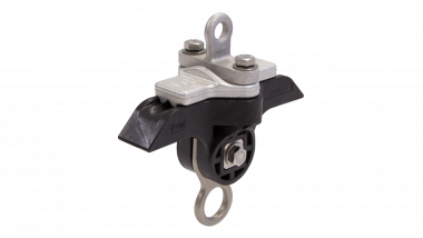 Corps isolé sur câble KUSYS  type 1 avec œillet de suspension simple et œillet de suspension