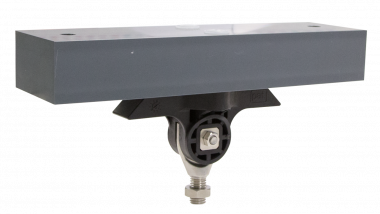 Corps isolé sur rail d'ancrage sans vis de suspension KUSYS type 1 avec boulon fileté M16 rigide