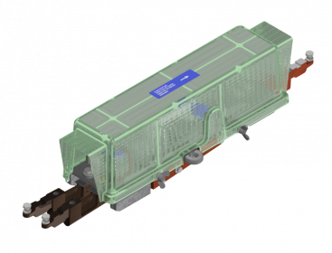 Pièce d'aiguillage U99, mécanique (aiguillage talonné), pièce de coulisse matière synthétique