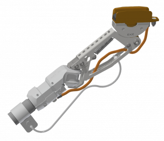 KUCO 200 Tête de captation double articulation de trolleybus (38mm)