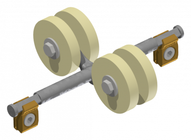 Insulated support in underpasses