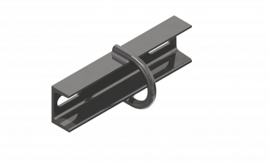 Pole anchor bracket to poles HEB 160–240