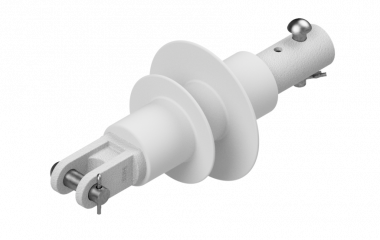 Isolateur 3kV / Fourche - Tube 1½" / 0°