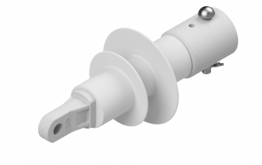 Isolator 3kV / Lappen - Rohr 2½" / 0°