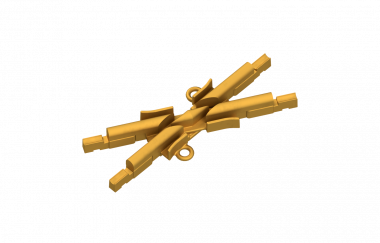 Pièce de croisement TB-TB 30°