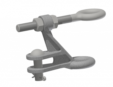 Pièce terminale pour retenue volante