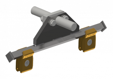 Porteur du fil de contact L=240 mm, sans montée