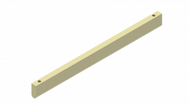 Barre isolante L= 435 mm pour isolateur de section TB 1200 V