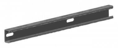 Rail de fixation sur poutrelles à larges ailles HEB 180, L = 210 mm