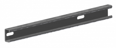 Rail de fixation sur poutrelles à larges ailles HEB 200, L = 243 mm
