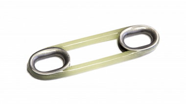 Loop insulator with closed thimbles oval, A= 150 mm