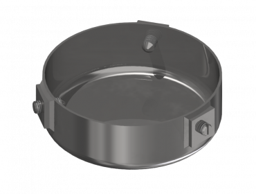 Chapuchon pour mâts ronds, Ø = 135 mm