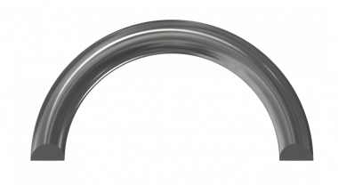 Eye for welding, Ø = 24 mm