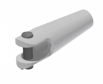 Terminal pour câble synthétique, Parafil type A, Ø = 13.5 mm