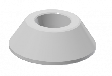 Distanzring H = 14 mm konisch