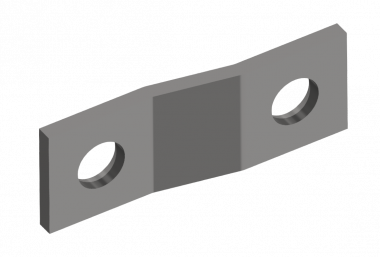 Tôle à éclisse 111 x 40 x 6 S235JRG2