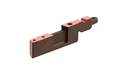 Pièce de raccord gauche