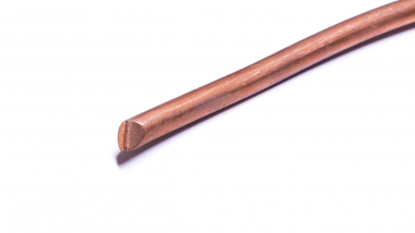 Copper wire, Ø = 8.0 mm mild for grounding