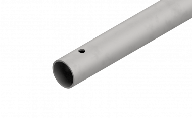 Tube de console, acier inox G2", L min. = 1.00 m, L max.= 12.00 m